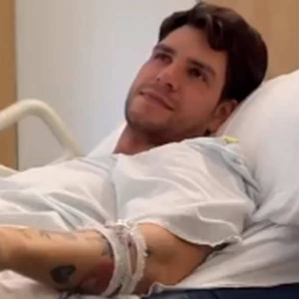 Diego Matamoros en el hospital