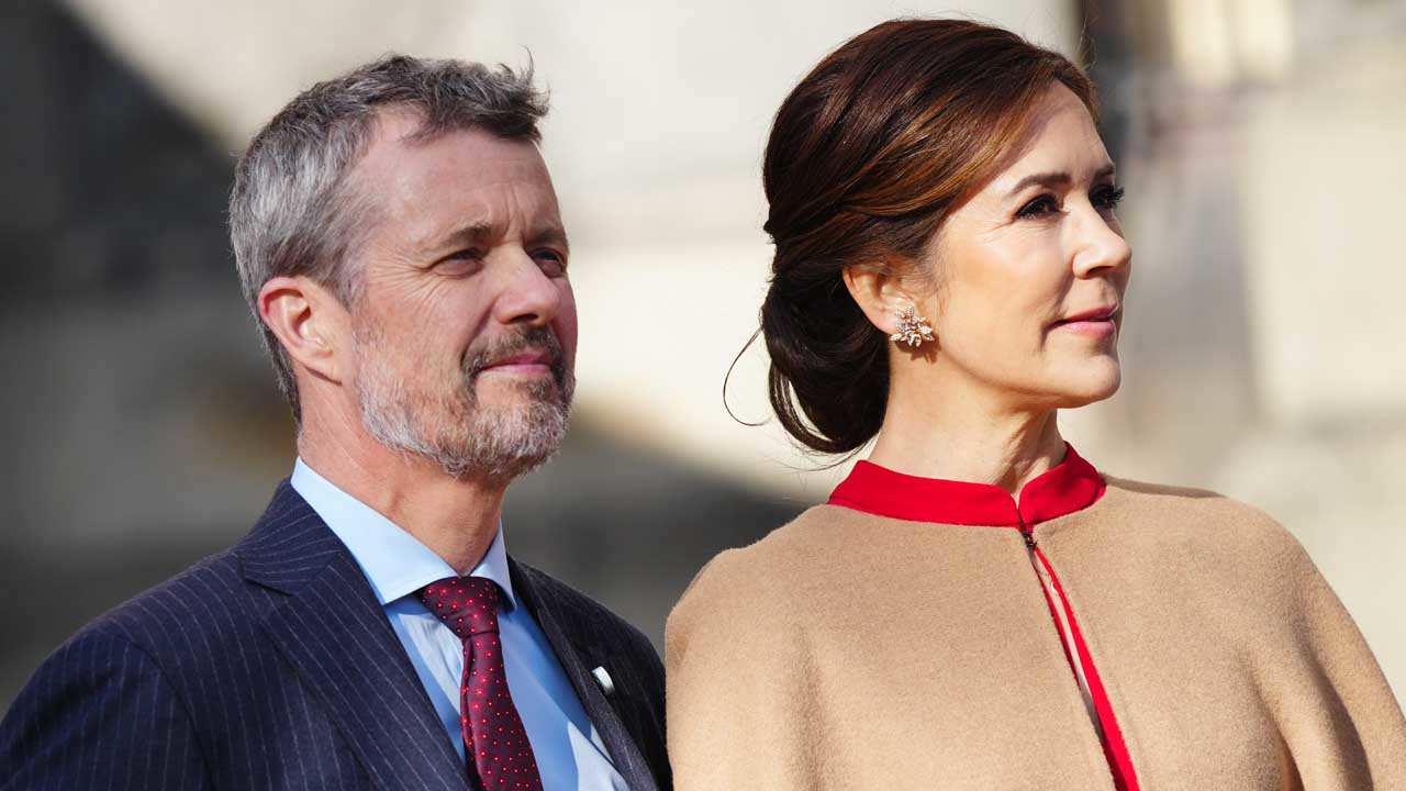 Mary de Dinamarca y Federico en su primer viaje de Estado como Reyes