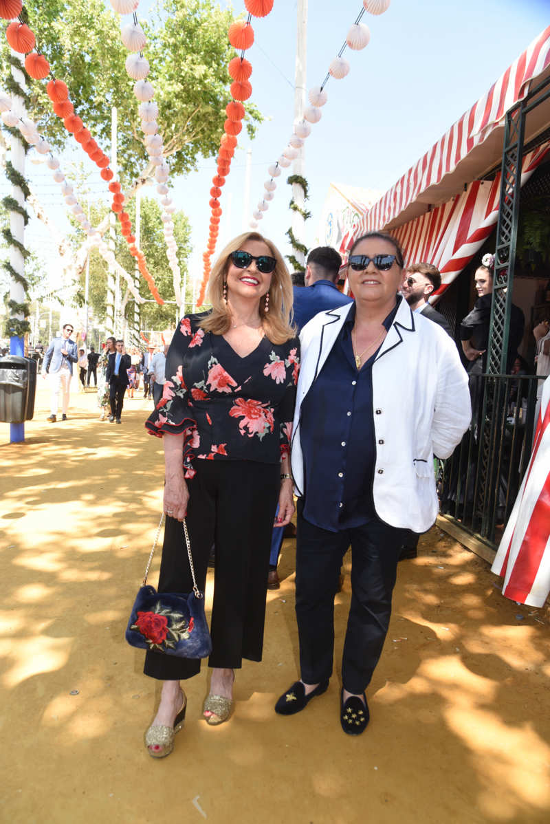 María del Monte e Inmaculada Casal, en el Real de la Feria de Abril 2024