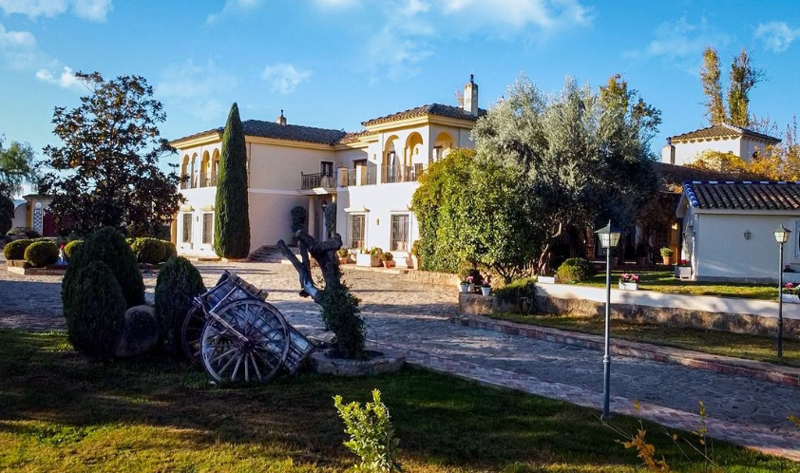 La Finca Cetrina de Enrique Ponce donde se celebran eventos. 