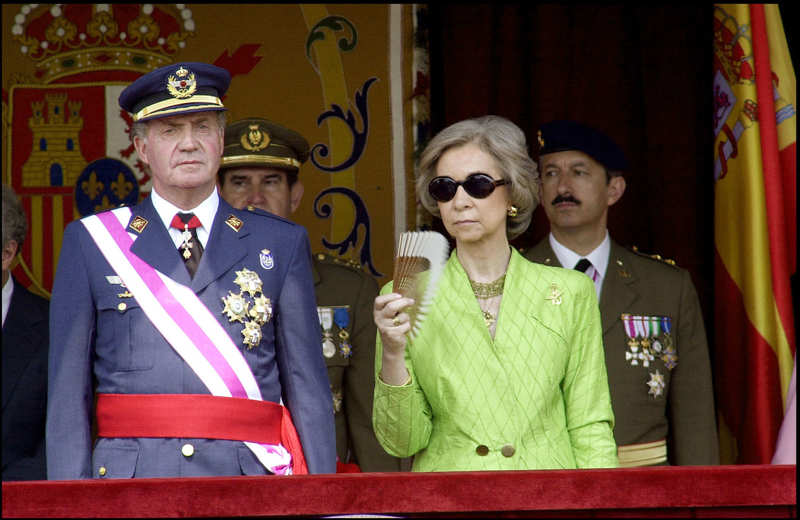 Los Reyes, Juan Carlos y Doña Sofía, en una foto de archivo. 
