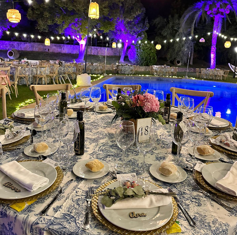 Una boda celebrada en la Finca La Cetrina. 