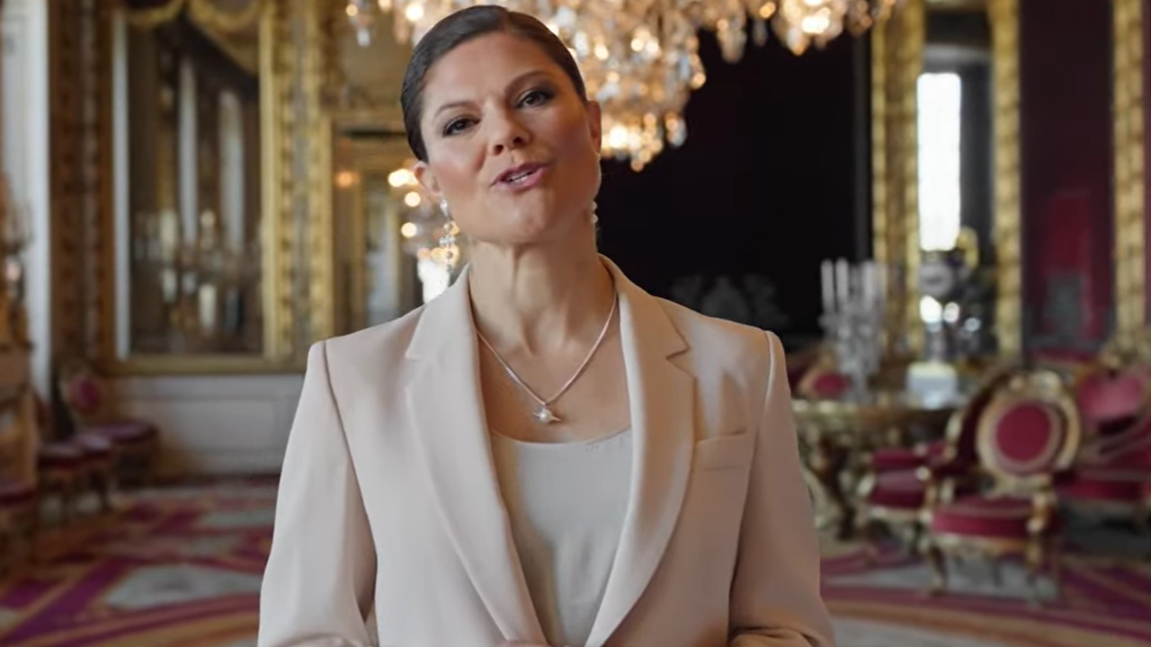 Victoria de Suecia, fiel a Eurovisión, da la bienvenida a los eurofans y a los artistas en un vídeo desde Palacio Real