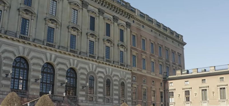 Vista general del Palacio Real dónde se ha grabado el vídeo de presentación de Victoria de Suecia
