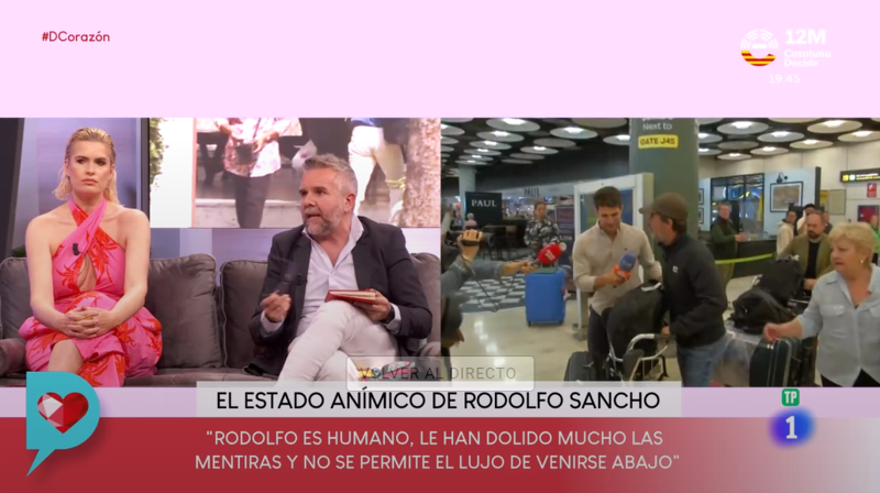 Jorge Borrajo ha explicado cómo se encuentra Rodolfo Sancho en estos momentos