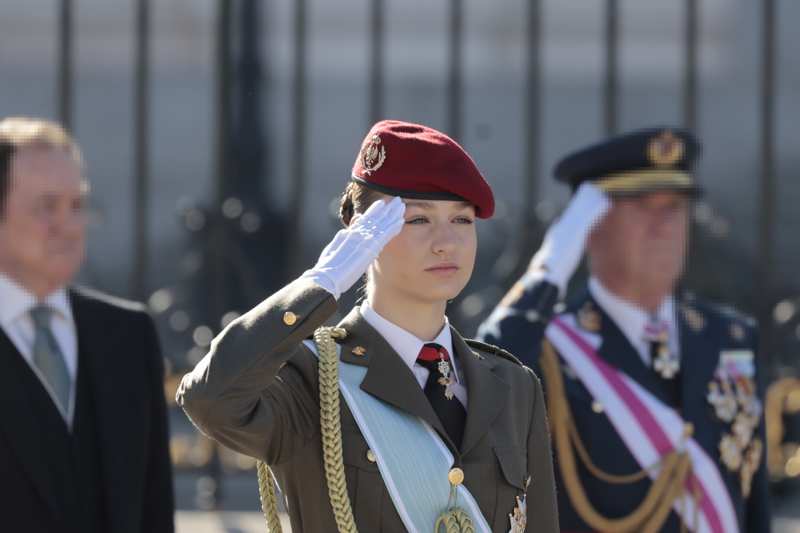 La princesa Leonor abandona la academia de Zaragoza