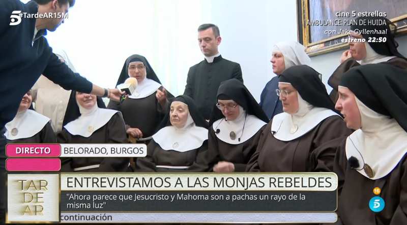 El zasca de Ana Rosa Quintana a una monja 'rebelde' que indigna a un grupo de clarisas