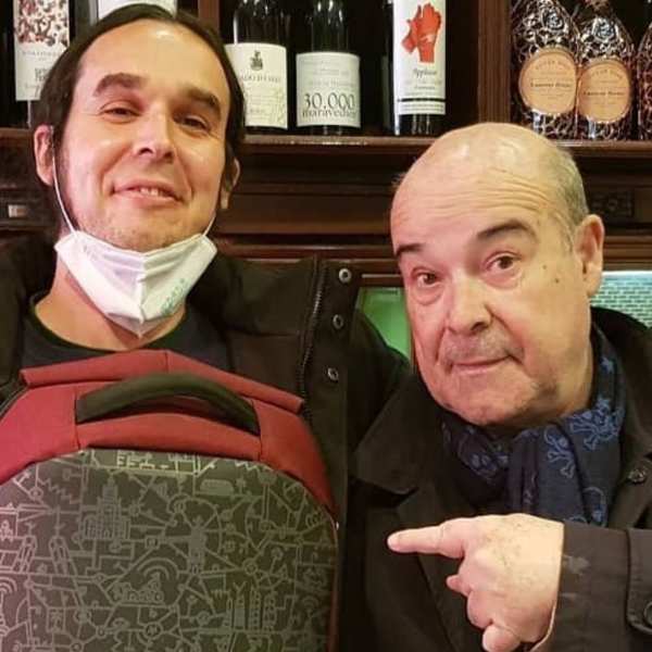 Antonio Resines y su hijo Ricardo