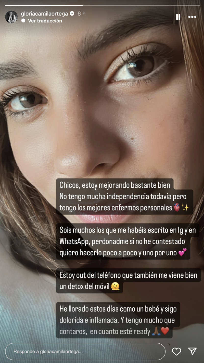 Storie de Gloria Camila Ortega