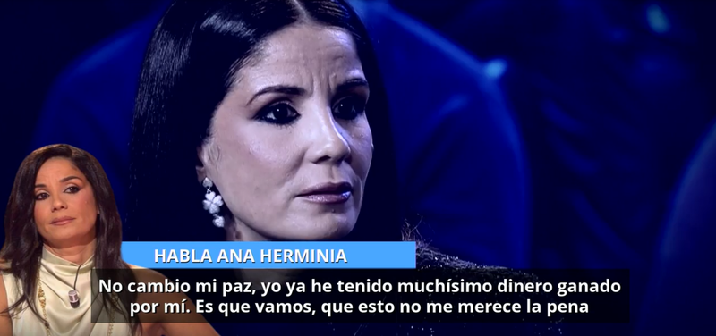 Ana Herminia responde tajante contra los que la critican en 'TardeAR'