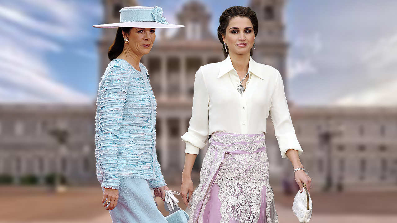 De la espectacular Rania de Jordania al fallo inesperado de Carolina de Mónaco: los looks royals de la boda de los Reyes Felipe y Letizia