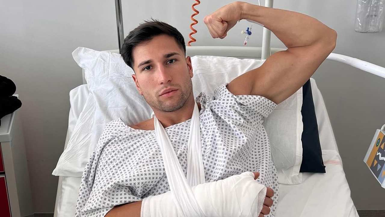 Gianmarco Onestini, en el hospital tras ser operado de urgencia