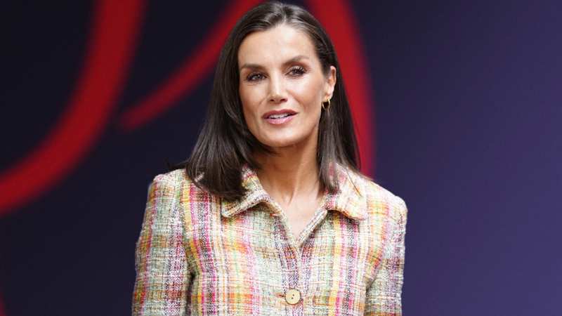 La Reina Letizia en Zaragoza en la final de la Copa de la Reina