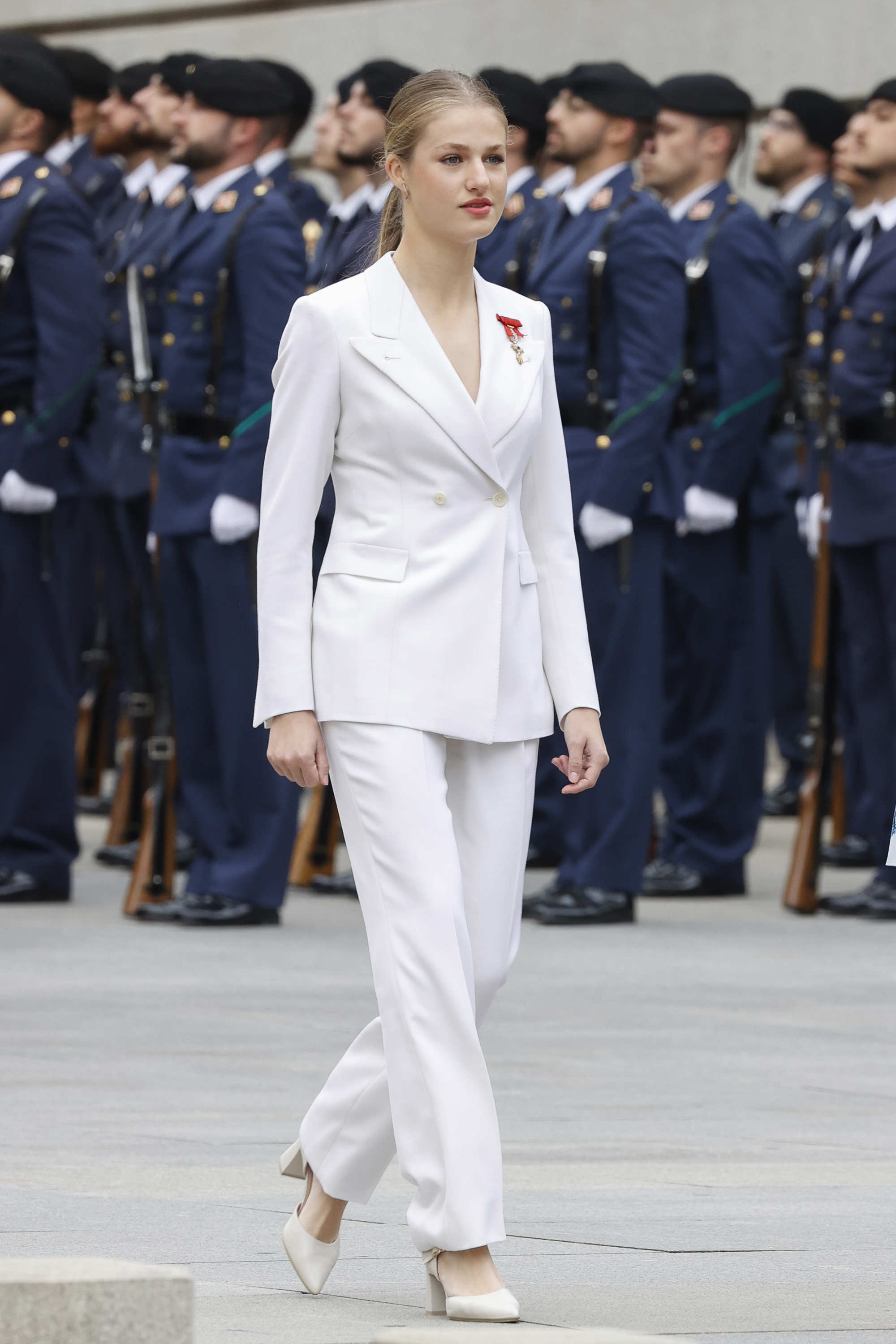 El traje blanco 