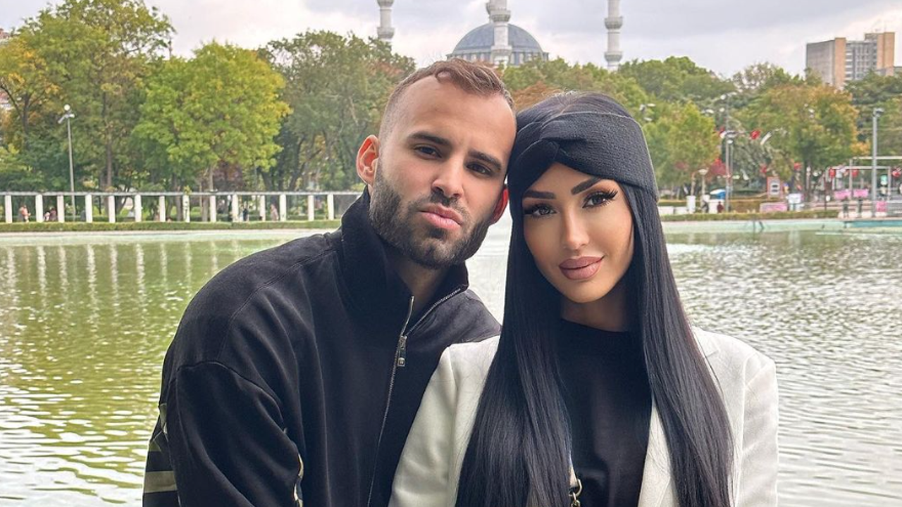 Jesé Rodríguez y Aurah Ruiz en una foto juntos