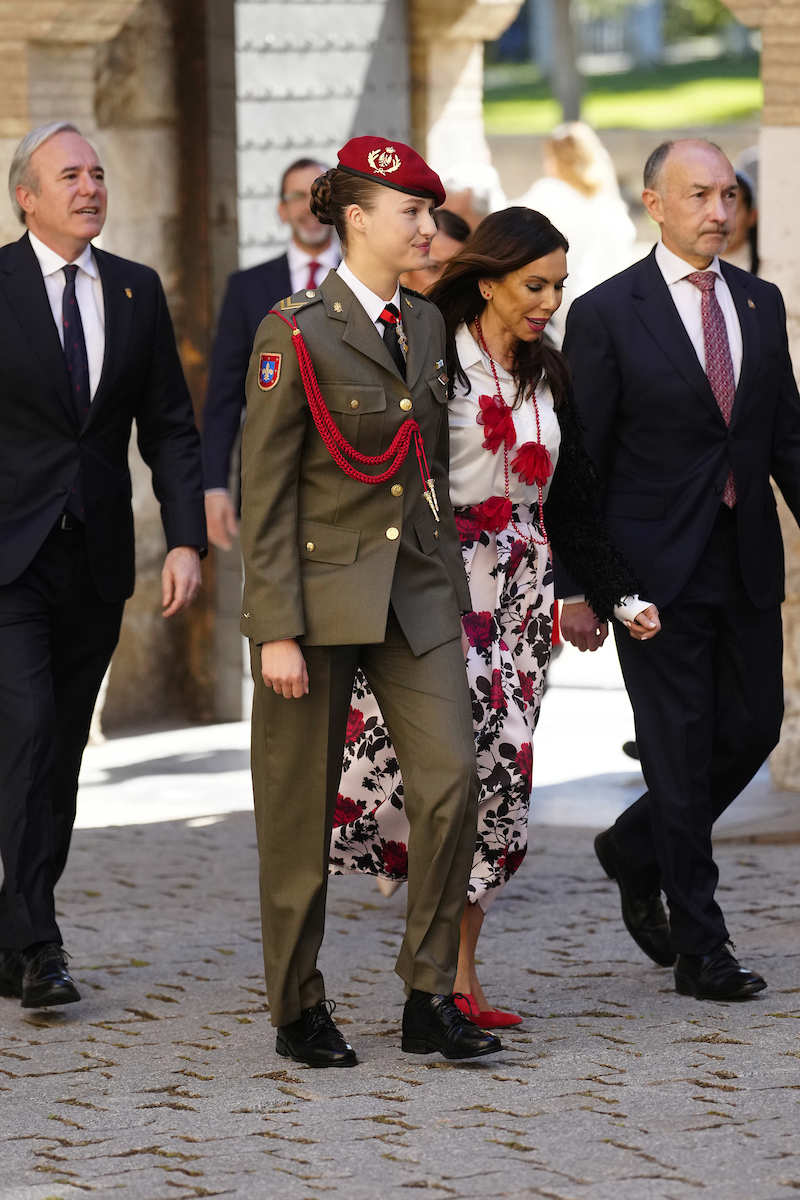 La Princesa Leonor recibe un homenaje en Zaragoza