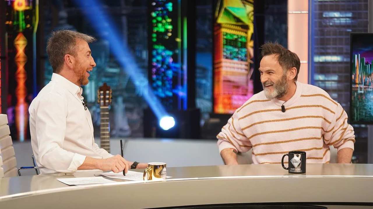 Pablo Motos se queda impactado con el nuevo look de Fernando Tejero en 'El hormiguero'