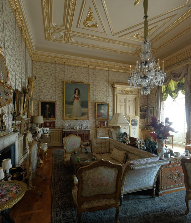 Salón del Palacio de Liria. 