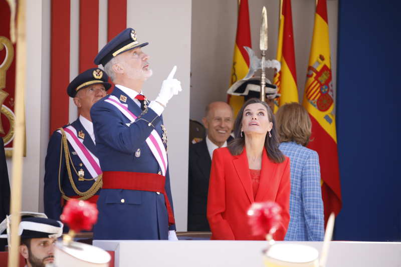 Los Reyes Felipe y Letizia en el Día de las Fuerzas Armadas 2024