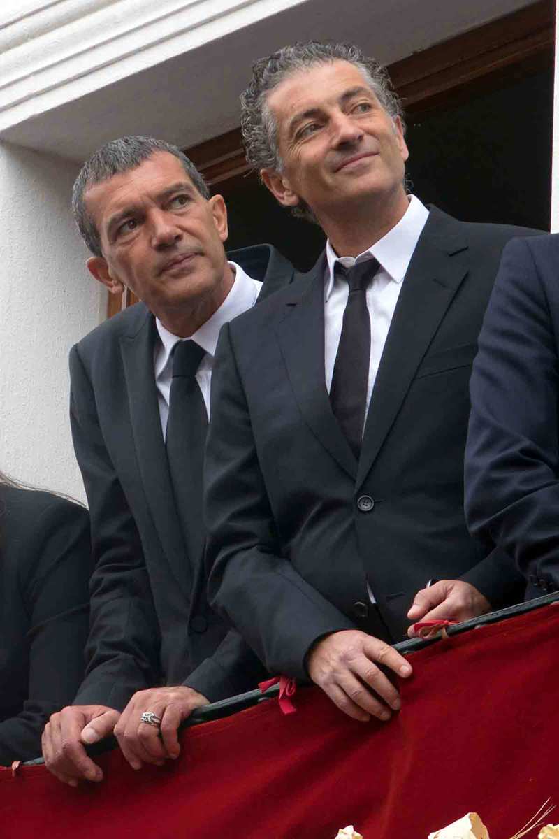 Antonio y Javier Banderas