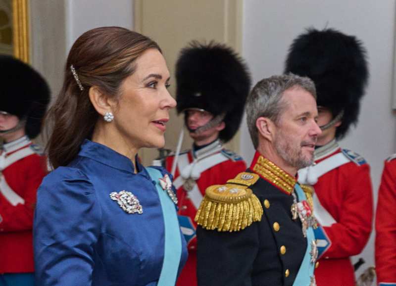 Los Reyes Mary y Federico de Dinamarca