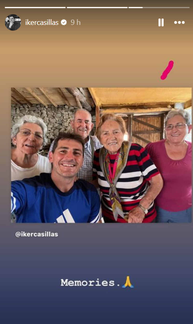 Fallece la abuela de Iker Casillas