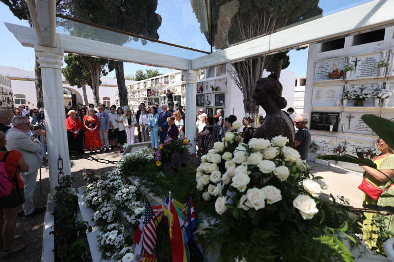 Homenaje a Rocío Jurado en Chipiona. 