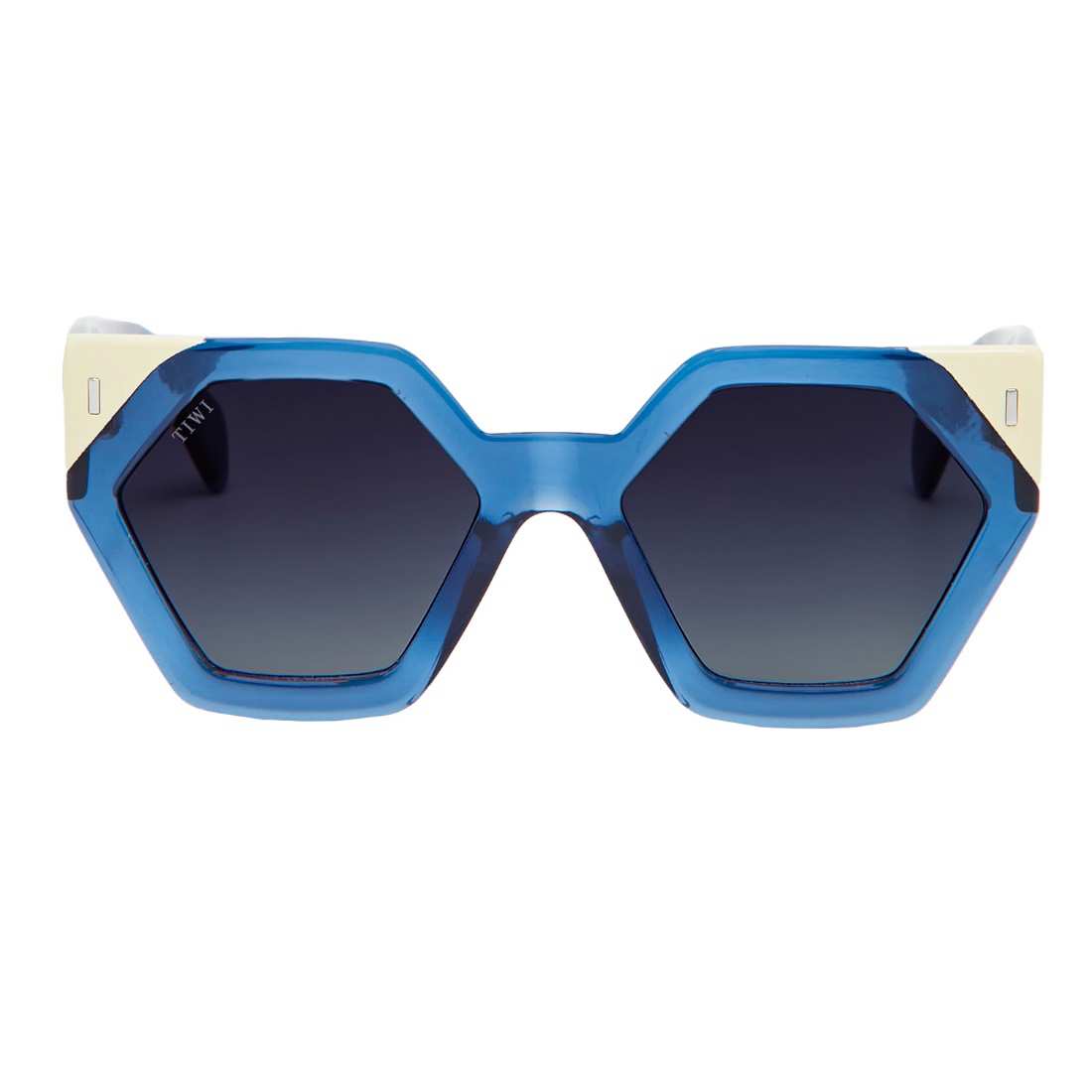 Hexagon i Bicolor Ocean Blue de TIWI 85 euros