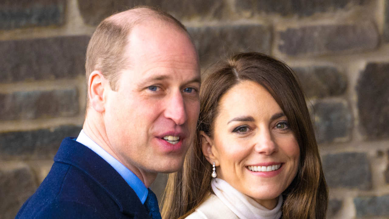 Kate Middleton y Guillermo en un acto oficial