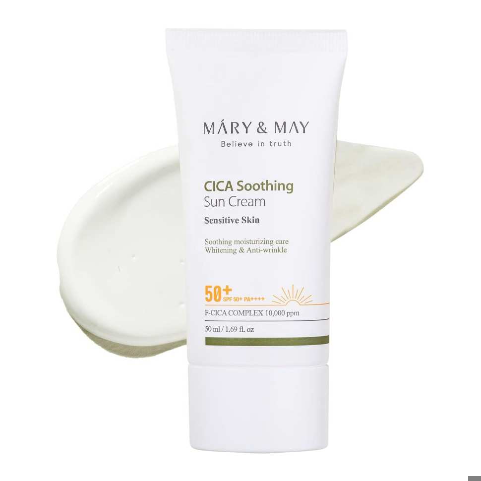 Mary & May Cica Soothing Cream SPF 50+