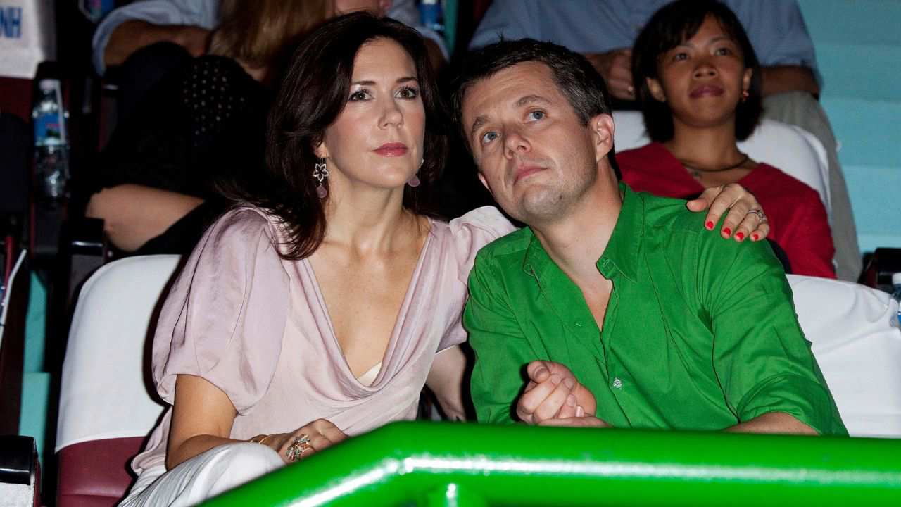 Mary y Federico de Dinamarca mostrándose muy cómplices