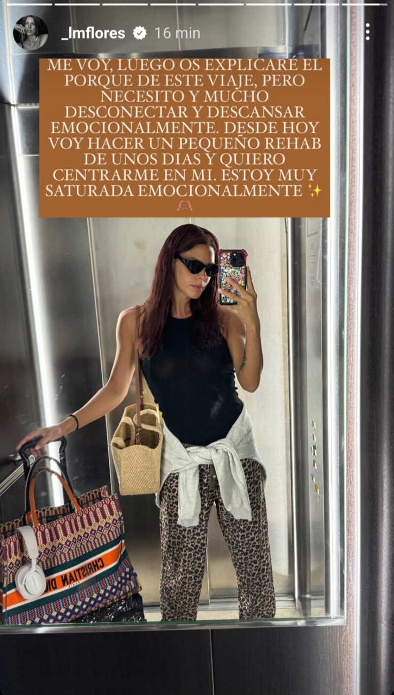 Laura Matamoros en Instagram