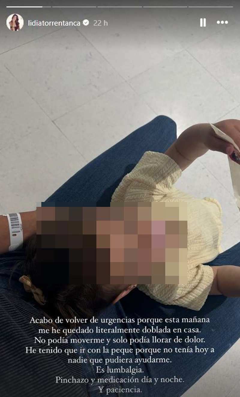 Lidia Torrent y el problema de salud que le lleva a urgencias