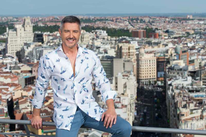Pepe del Real posa desde su terraza