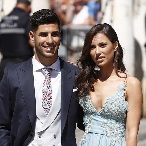 Marco Asensio y Sandra Garal, en una foto de archivo. 