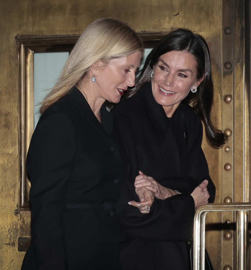 La Reina Letizia y Marie Chantal Miller, reconciliadas