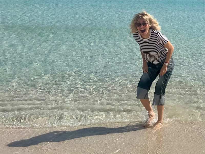 Susanna Griso, de vacaciones en Sicilia