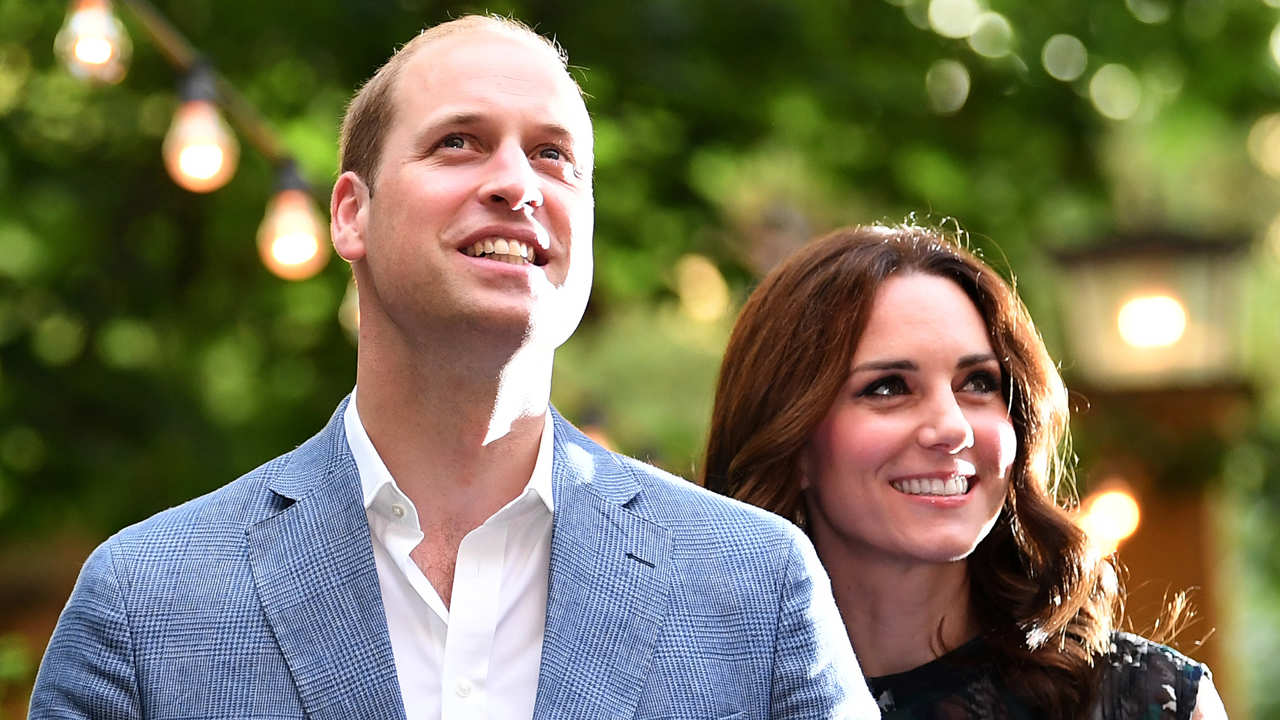 Kate Middleton y el Príncipe Guillermo muy sonrientes