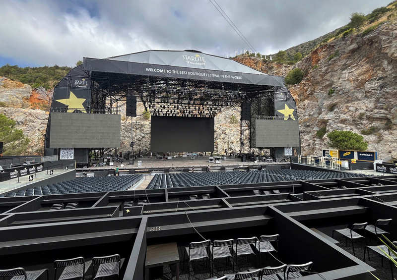 Escenario Starlite.