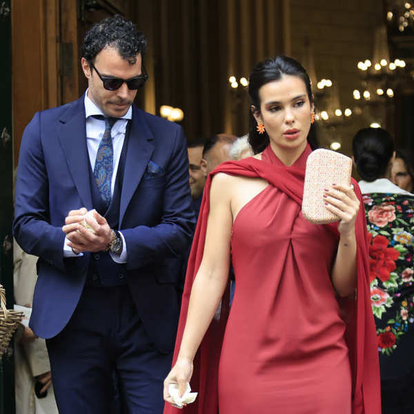 Juancho García, sobrino de Ana Obregón, y su novia, Cristina Gutiérrez. 