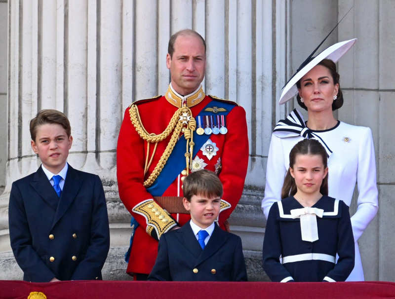 Kate Middleton en el Trooping the colour. 