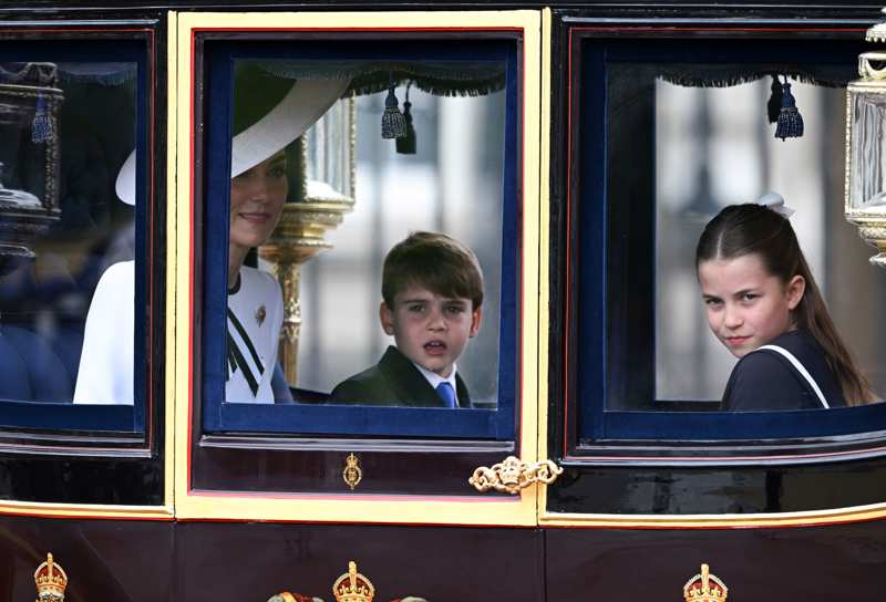 Los príncipes George, Charlotte y Louis, el mejor apoyo de Kate Middleton