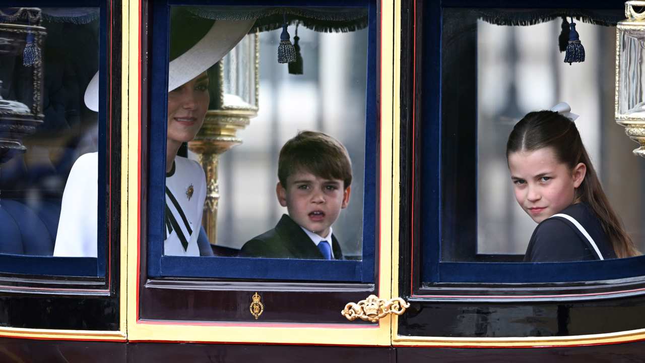 Los príncipes George, Charlotte y Louis, el mejor apoyo de Kate Middleton en su reaparición estelar
