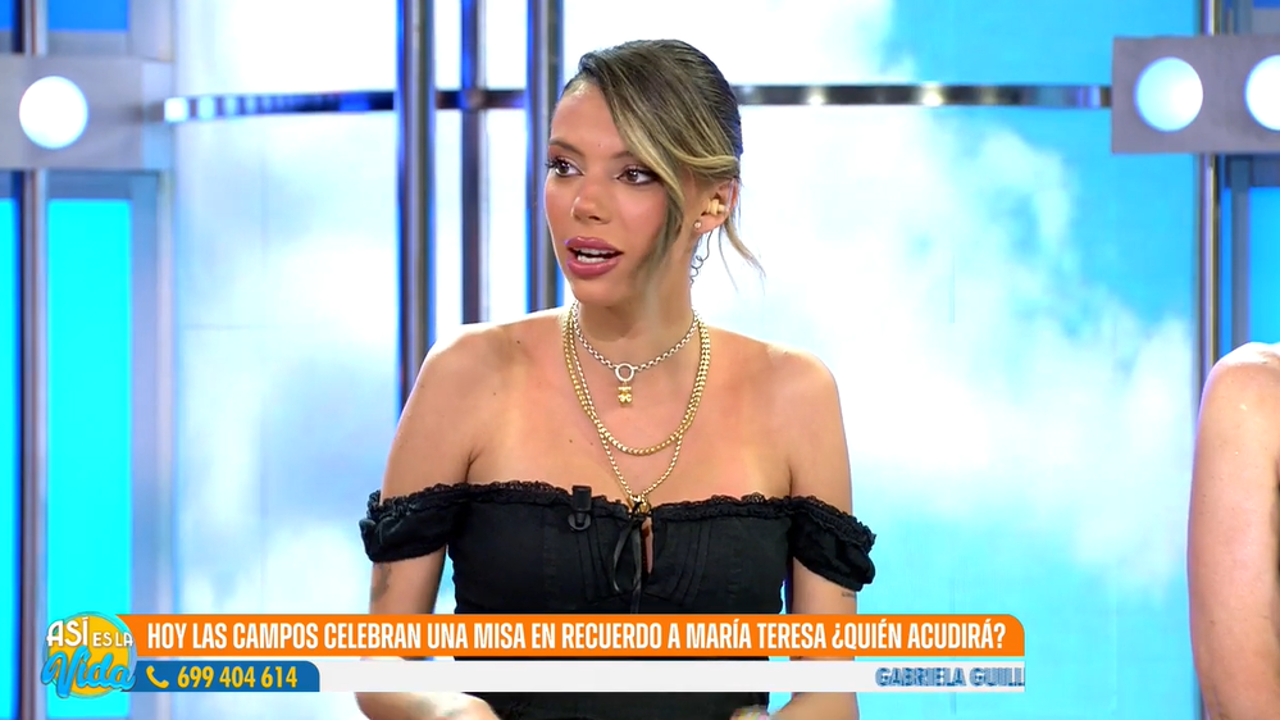 Alejandra Rubio, en 'Así es la vida'.