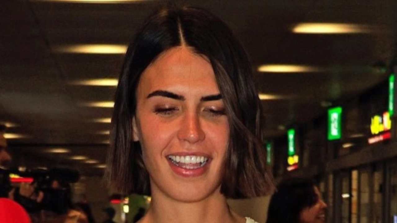 Sofía Suescun en el aeropuerto para viajar a 'Supervivientes All Stars'