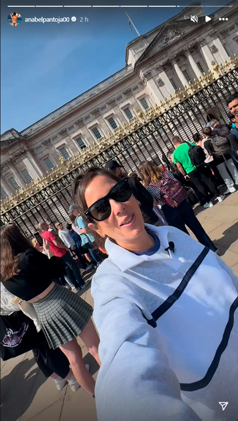 Anabel Pantoja, en Londres.