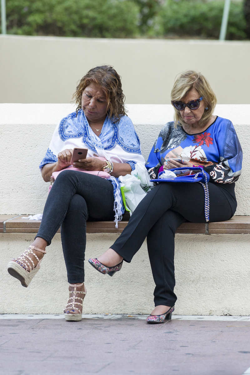 Meli Camacho y Maria Teresa Campos en una imagen de archivo.