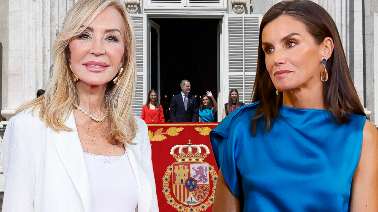 Carmen Lomana, crítica con el look de la Reina Letizia en el aniversario de la proclamación de Felipe VI