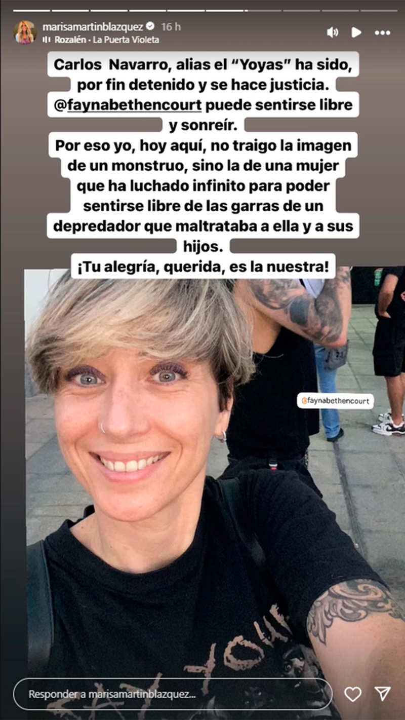 Marisa Martín Blázquez, en Instagram.