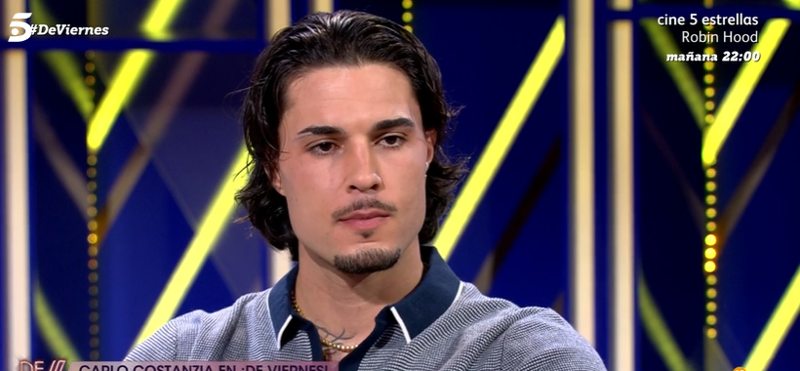 Carlo Costanzia durante una entrevista en el programa 'De Viernes'. 